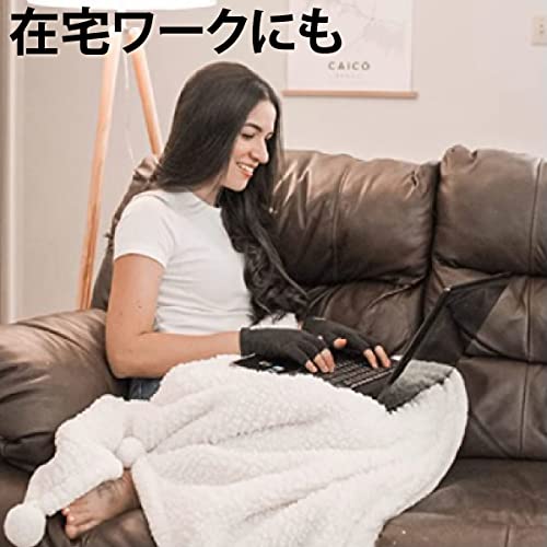 VITAL SALVEO Fingerless Compression Gloves, Functional Fingerless Gloves for Office, Outdoors, Sports, and Exercise, Unisex, CJ-5501 (Pair) (XL, Dark