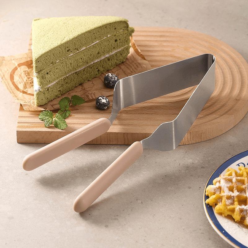Stainless Steel Cake Divider, Integrated Cake Cutting Spatula, Non-Slip Cake Slicer, Household Pizza And Layer Cake Dividing Tool
