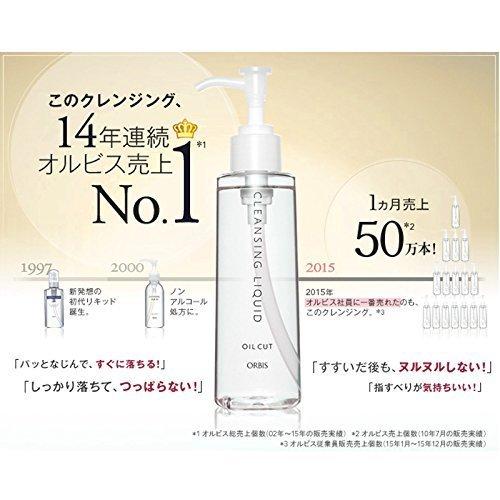 ORBIS Cleansing Liquid (1 Bottle + 2 Refills) 450ml Total