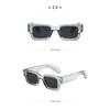 Retro Rectangular Sunglasses, Women'S Fashionable Boxy Sunglasses, Eye-Catching Sunscreen And Uv Protective Goggles