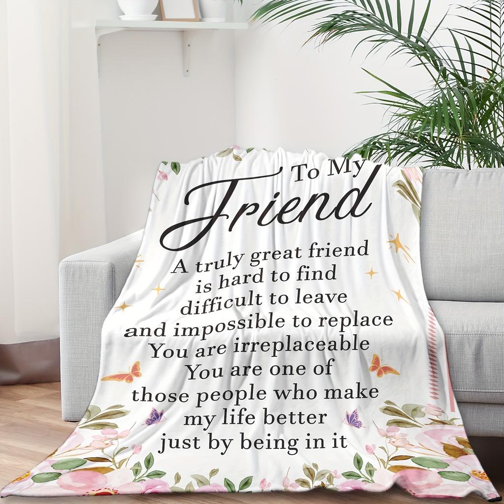 Moderne Mehrfarbige Tie-Dye Flanelldecke, Weiches Polyester für Sofas Betten Büros, Handwaschbar Gemütliches Geschenk für Beste Freundin