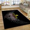 3D Rockstar Energy Logo Sport Carpet Rug for Bedroom Living Room Home Sofa Decoration,Children Game Large Decor Floor Mat Gift