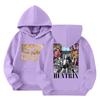 Child Fashion Lightweight Long Sleeve Pullover With Pockets  Print Hoodie