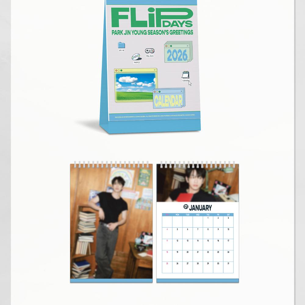 [POB] Park Jinyoung (GOT7) [Flip Days] 2026 SEASON'S GREETINGS