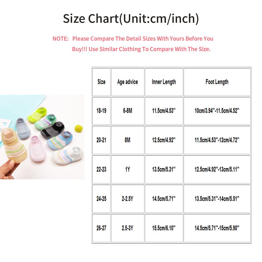Baby Short Tube Soft Bottom Non- Breathable Indoor Floor Socks And Shoes