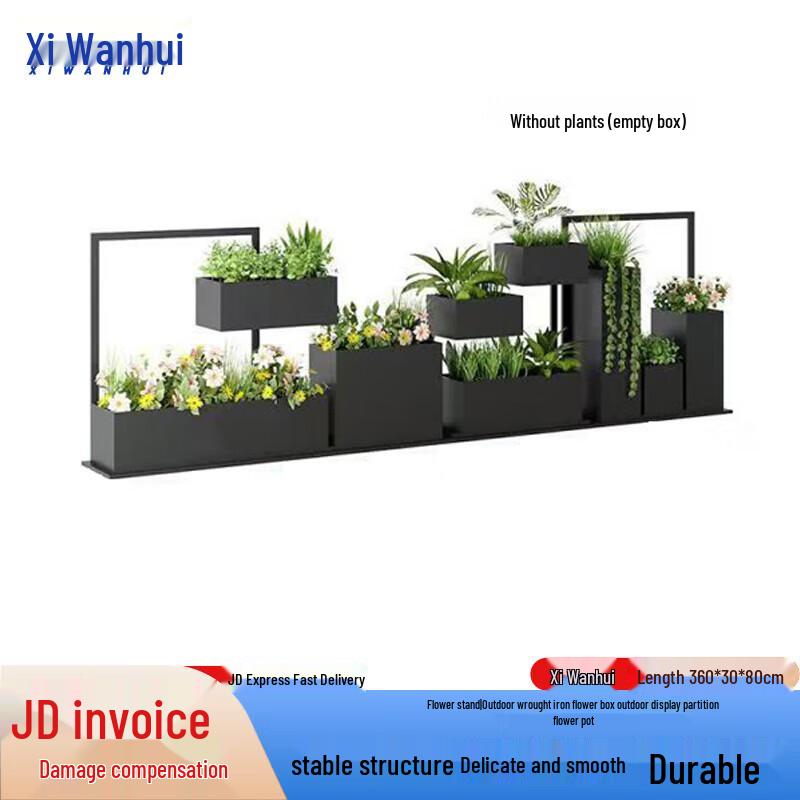 Xiwianhui Outdoor Iron Art Planters & Stands