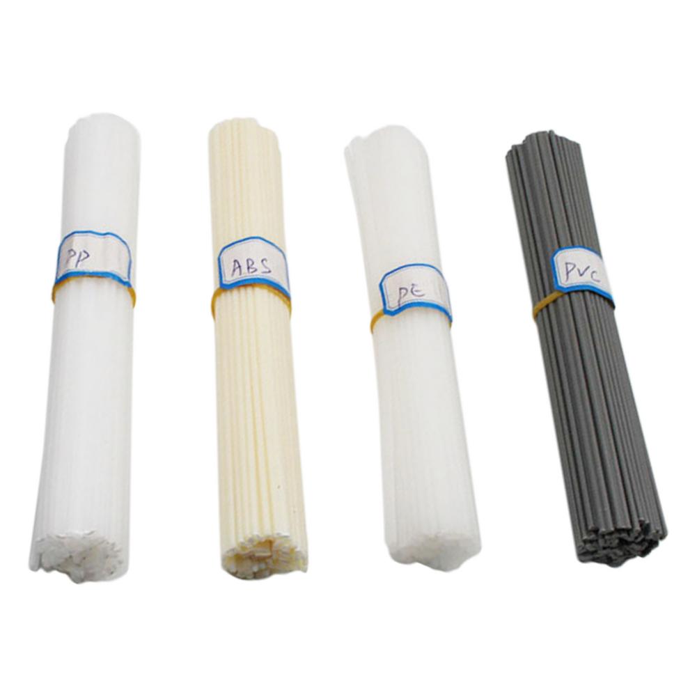 Plastic Welding Rods 200mm Length ABS/PP/PVC/PE Welding Sticks 20*0.5*0.5 Cm For Plastic Welder 50pcs Welding Rods