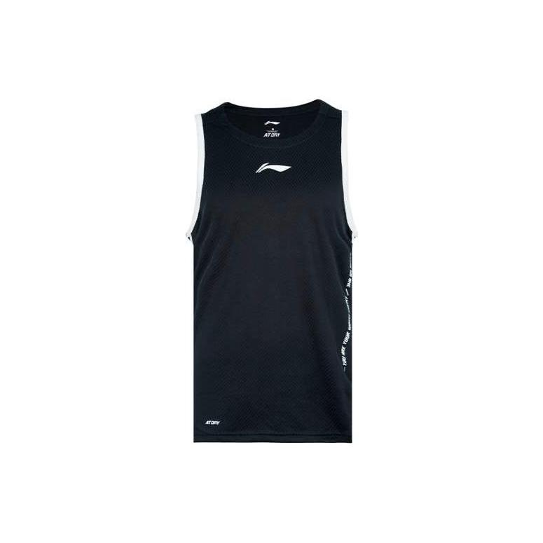 Li Ning Sports Life Collection Tank Top Men's Black AVSM113-1