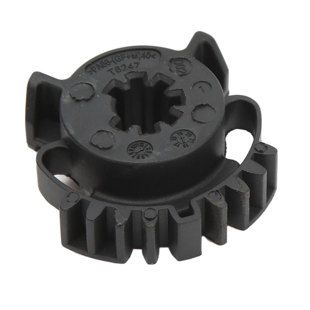 Heater Blend Door Actuator Gear 68214880AA High Temperature Resistant Black Replacement For Dodge Durango 2011‑2018