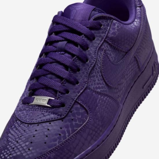 Kobe Bryant x Nike Air Force 1 Low 'Mamba Forever' 'Court Purple' IB0018-500