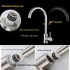 YIXI 304 Stainless Steel Kitchen Sink Faucet