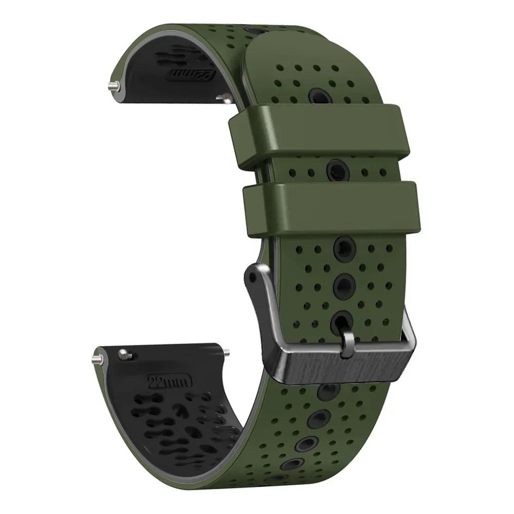 For Garmin Forerunner 255 255M 265 965 745 Veu2 Strap 22mm Silicone Sports Bracelet For Garmin Venu 2/Vivoactive 4 Watchband