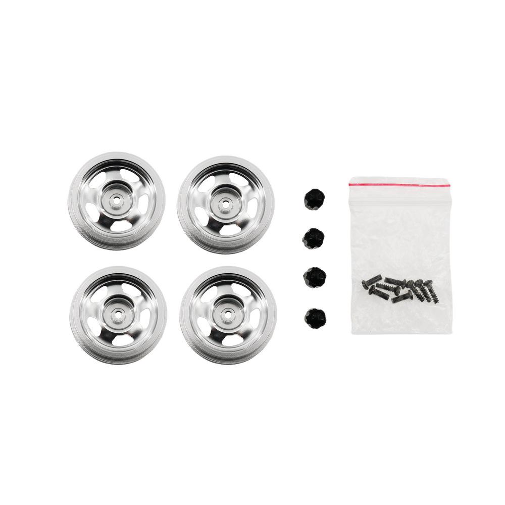 1/16 RC Car Universal Metal Wheel Tires DIY Parts Accessories