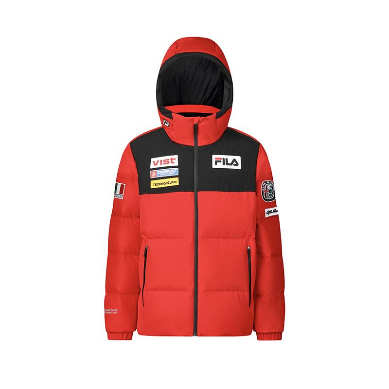 New FILA Down Jackets Men's RD Red A11M446923FRD