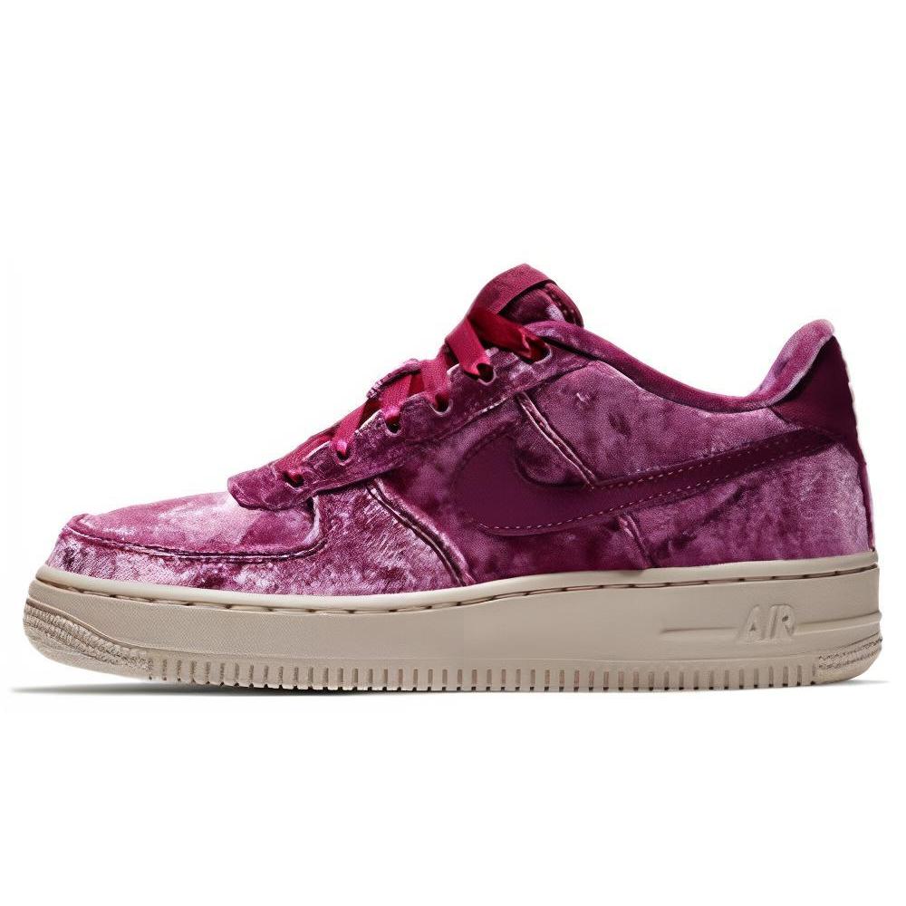 New Nike Air Force 1 Low Crushed Velvet GS 849345-601