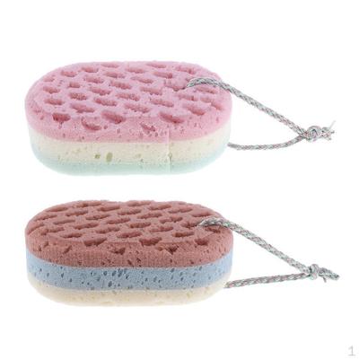2 Ryggskrubbare Exfoliera Rengör Lugna Hudtyp