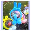 Influencer Bobo Balloon No-Stretch Bouquet - Transparent Wedding & Birthday Decoration