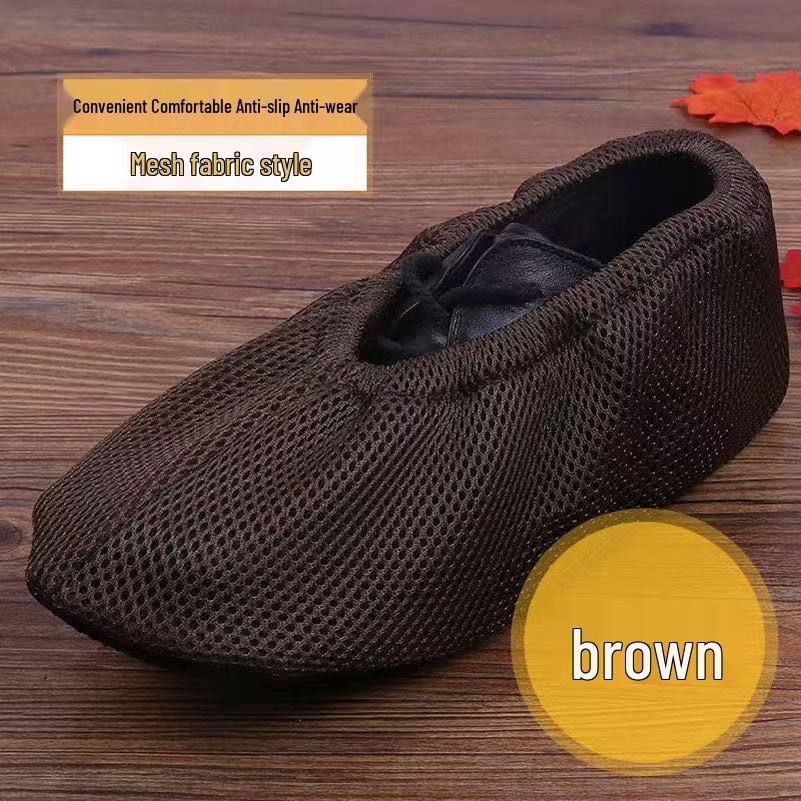 

Breathable Non-Slip Reusable Shoe Covers - Washable, Wear-Resistant, Indoor Use XS