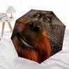 1 PC Automatic Folding Umbrella - gorilla Pattern, Portable & Foldable Design with 8 Ribs, Christmas Birthday Gifts