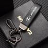 Car Vintage Leather Keychain Ring Zinc Alloy Chain Key For Lexus F SPORT ES RX NX LS UX LM LX GX LC RZ IS CT GS RC HS SC TX LBX