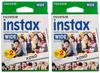 Wide Instant Film White - 20 Exposures (2-Pack)