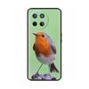 Für Realme 11 4G Hülle Silikon Weich Marmor Blume Schwarzer Stoßfänger Fundas Coque Für OPPO Realme 11 4G 6.43" realme11 Bemalte Abdeckungen