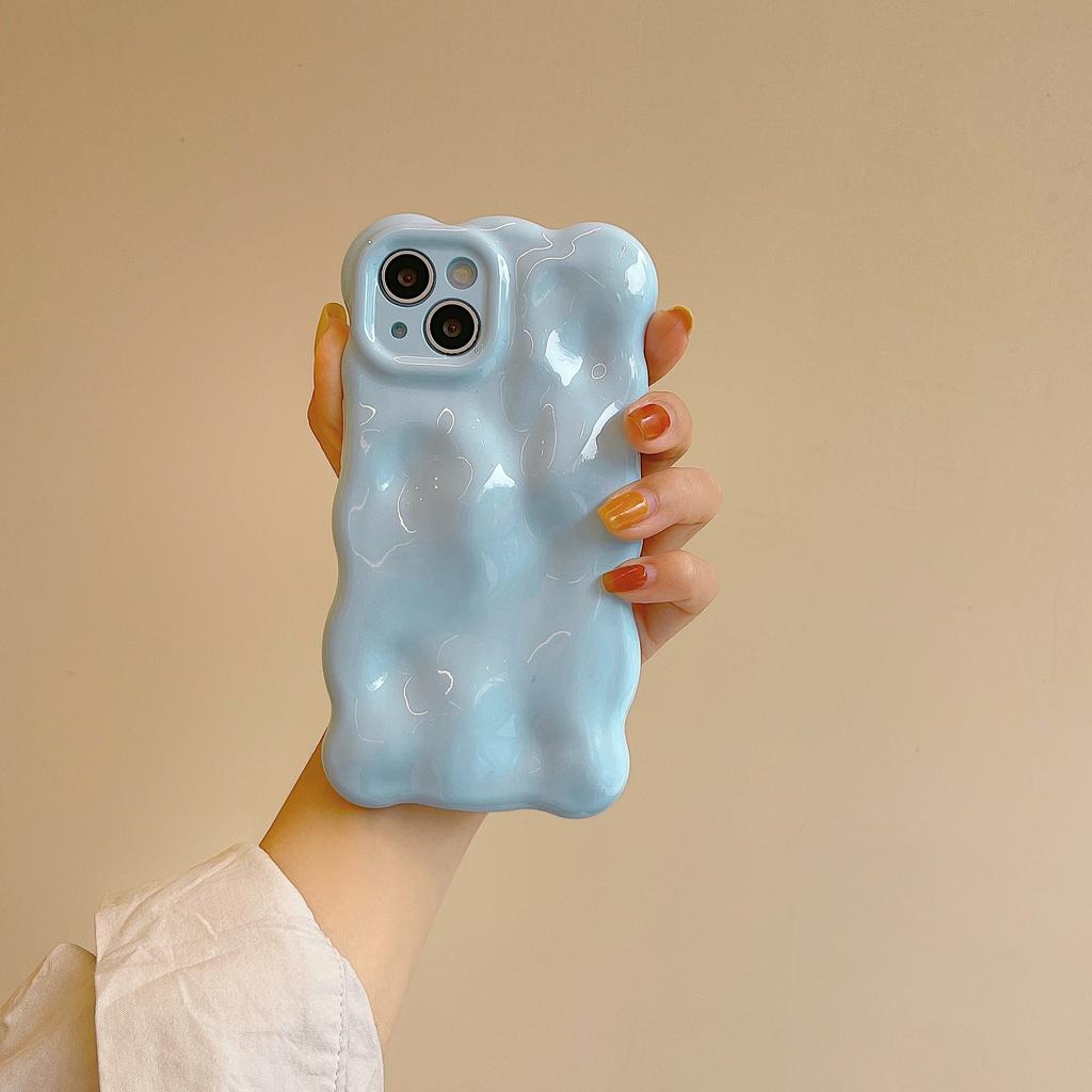 ins simple solid color macaron suitable for iPhone16Pro max mobile phone case Apple 17 new 14 soft case 15