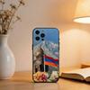 Armenia Flag ART  Phone Case For iPhone 17,16,15,14,13,12,11 Plus,Pro Max,XS,Soft Silicone Black Cover