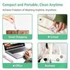 Travel Folding Toothbrush Portable Mini Toothbrush With Soft Medium Bristles For CampingUseful Design Soft Bristles Brushes