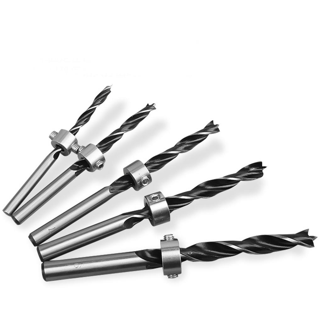 6/8/12Pcs/Lot 3-16mm Drill Bit Depth Stop Collar Ring Positioner Spacing Ring Locator Woodworking Drill Bit Hex Wrench