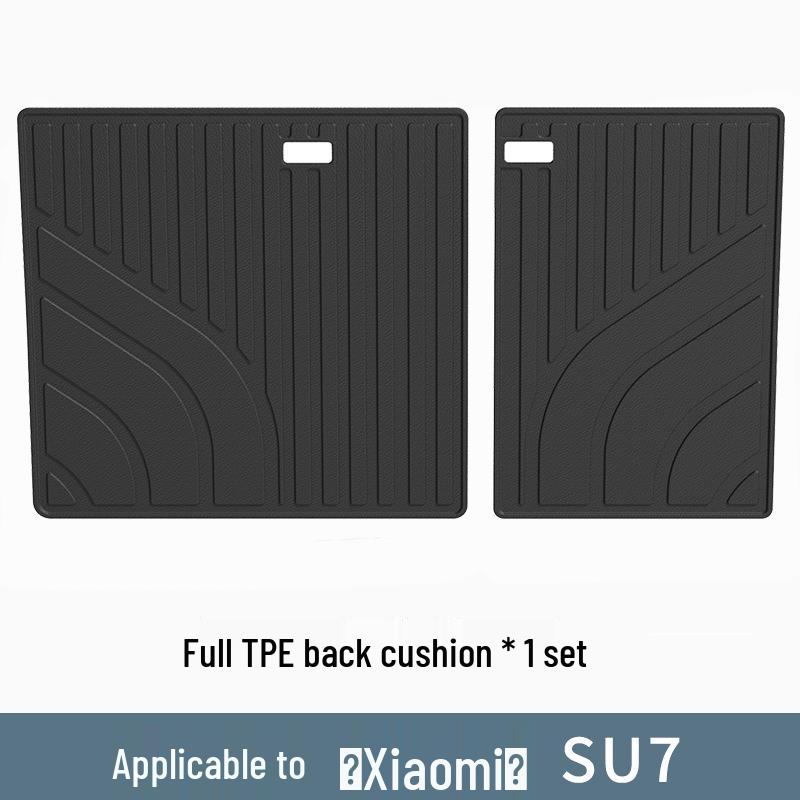 Eco-friendly, Odorless TPE Floor Mats for Xiaomi SU7: Original Car Color and Interior Match