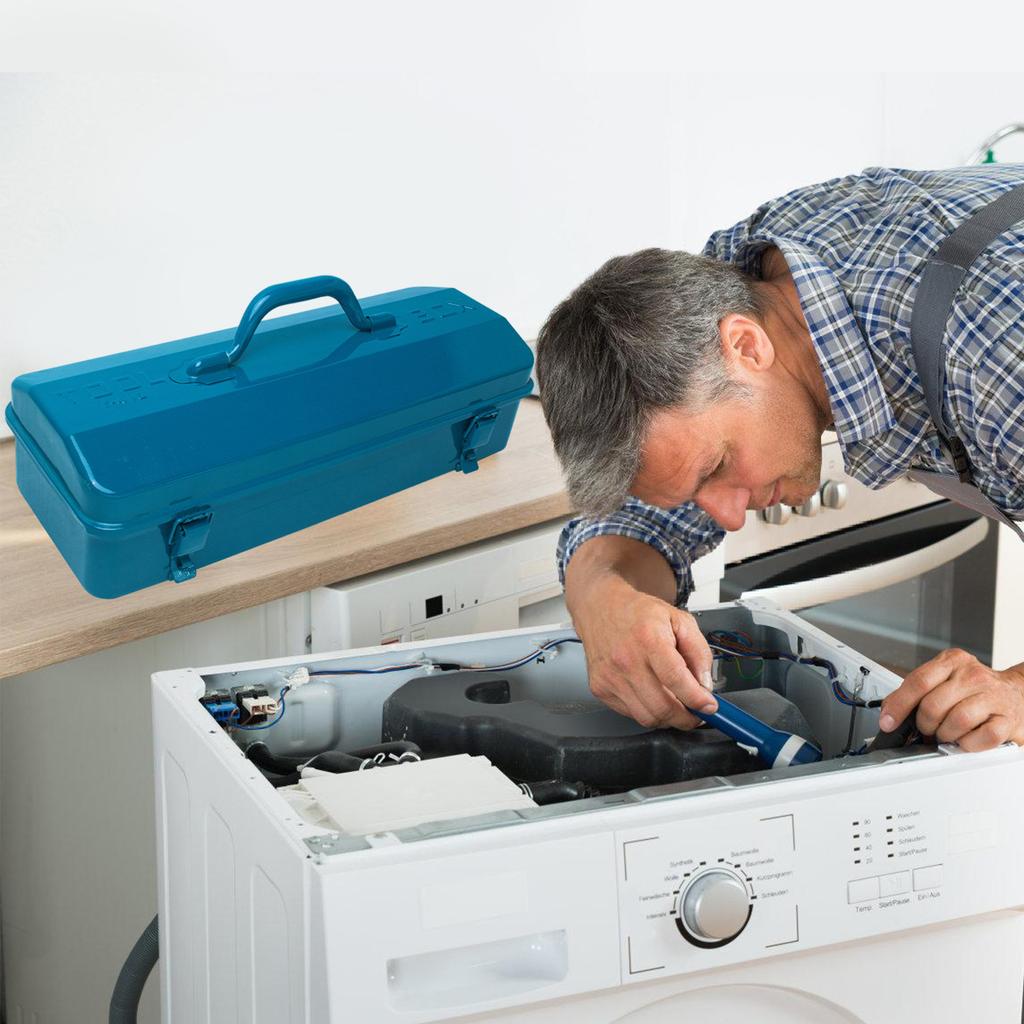 Hardware Toolbox Home Multifunctional Large Capacity Thickened Maintenance Tool Storage Carrying Case Maintenance