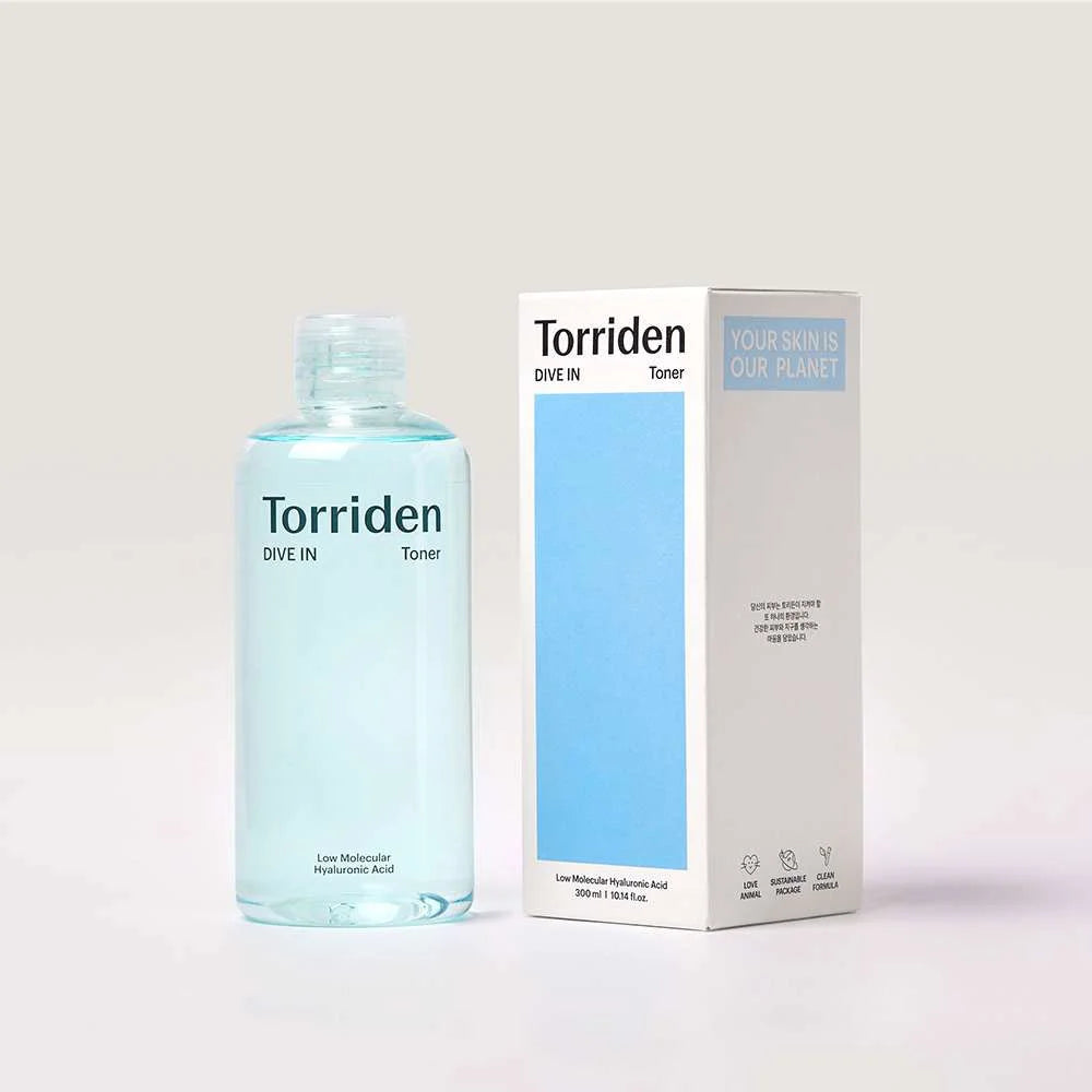 

Torriden DIVE-IN Low Molecular Hyaluronic Acid Toner, 300ml, 1 piece 300ml
