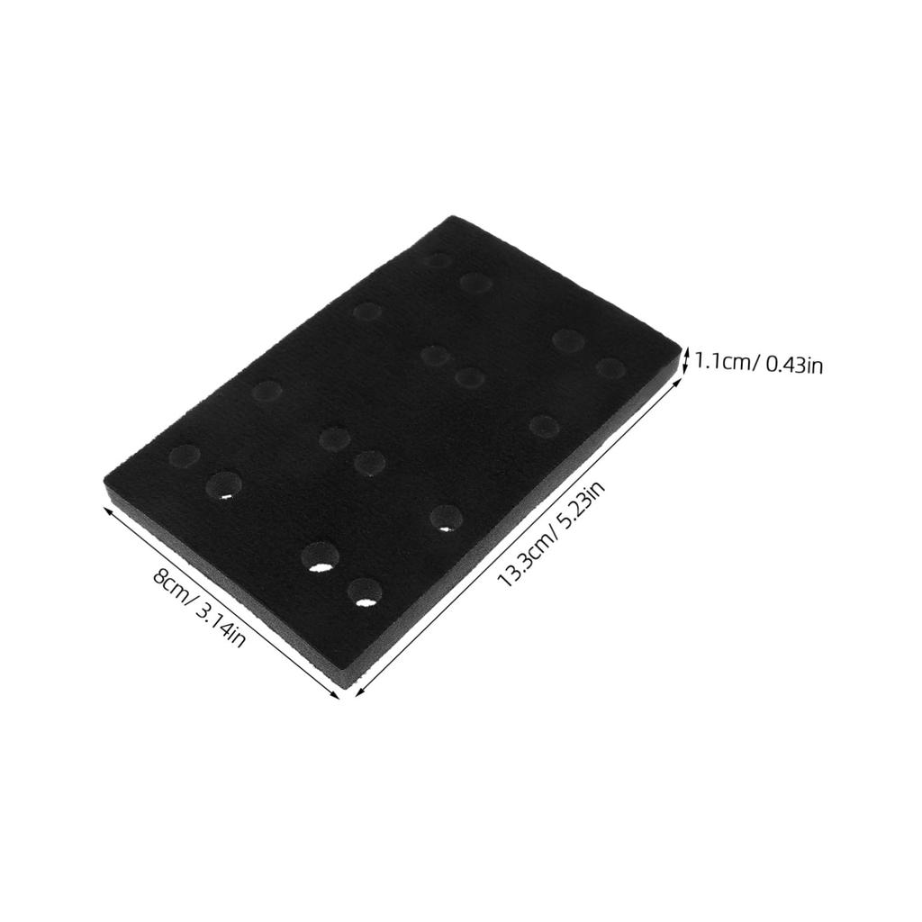 NUOLUX Soft Sponge Cushion Pad, Replacement Backing Pad for Air Sanders, Multi-Purpose Surface Protection
