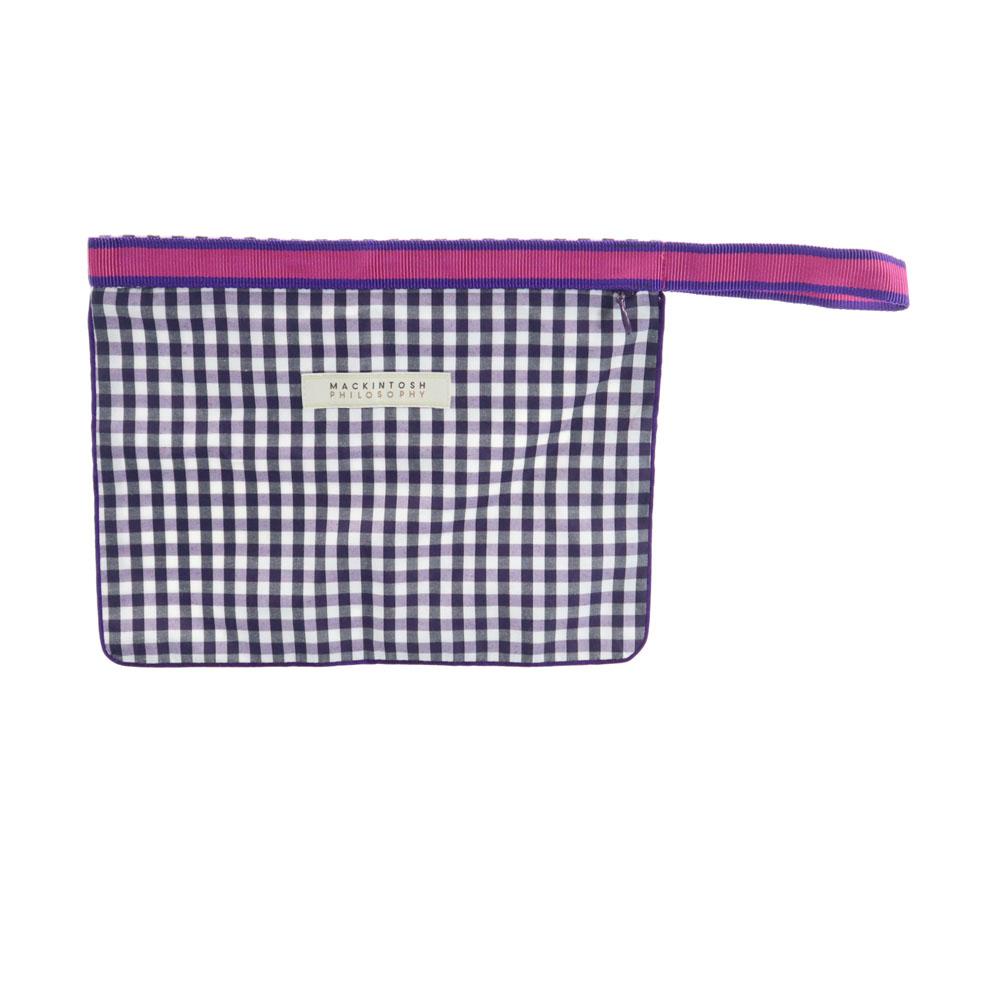 MACKINTOSH PHILOSOPHY Check Pattern trench coat 38 With storage bag Women Used