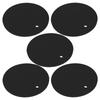 5PCS Silicone Trivet Mats Round Multipurpose Heat Resistant Non Slip Pads Pot Holders for Hot Pot