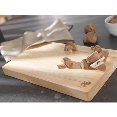 MIYABI "Cypress Cutting Board 24x24cm" [Official Japanese Product] 34535-100