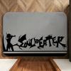 Anime S-Soul E-Eater Floor Mat Soft Flannel Floor Mat  Suitable for Entryways, Living Rooms, Bedrooms, and Bathrooms