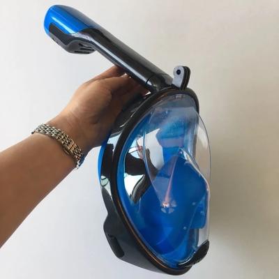 Professional Snorkeling Diving Mask Underwater Scuba Full Face Snorkel Mask Anti Fog Goggles for Adult Swimming Equipment