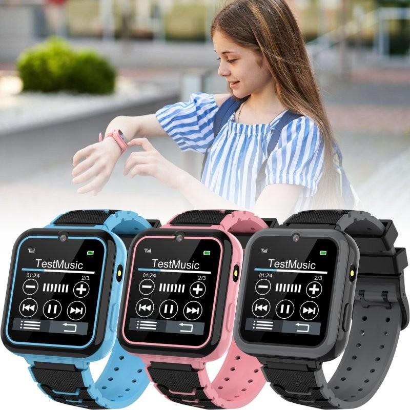 Kids Smartwatch Hd Touch Screen Games Music Two Way Call Calculator Flashlight