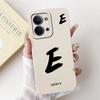 For Xiaomi Poco C85 4G Lucky Initial Letter Phone Case For Poco C85 C 85 4G Soft Silicone Shockproof Cases Bumpers