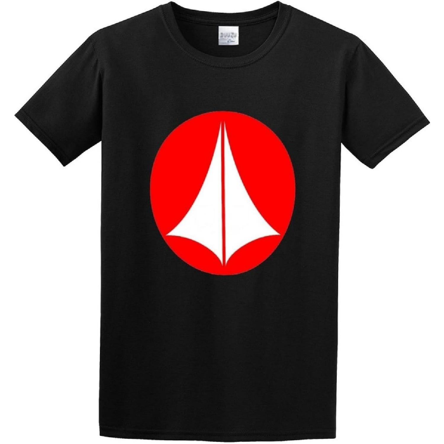 Men s Robotech Logo O Neck Men T Shirt T-Shirts Black S