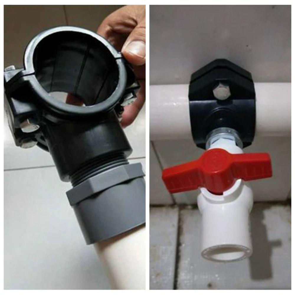 Professional Female Thread PE Water Pipe Connector Repairing Leak-Proof Pipe Clamp Durable Water Splitter Garden