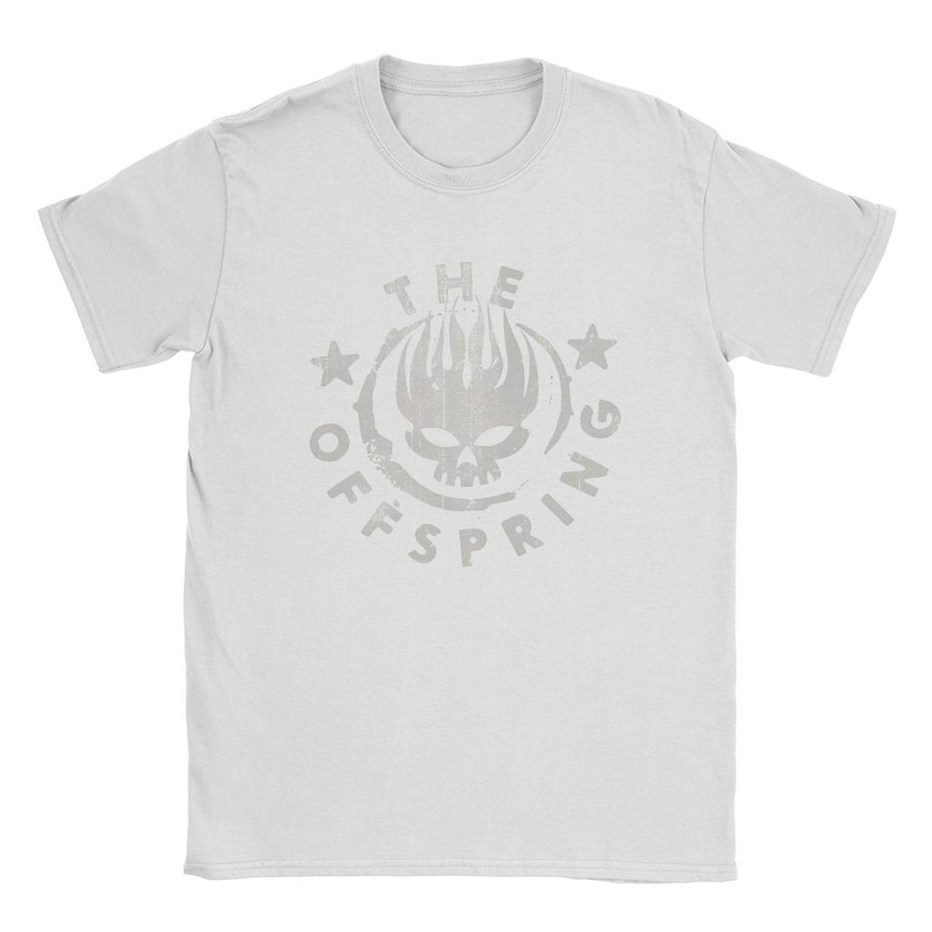 Punk The Offspring Funny TShirt for Men Rock Band Funny Women Cotton Tee 2025 Short Sleeve T Shirt Printed Top Summer Clothing