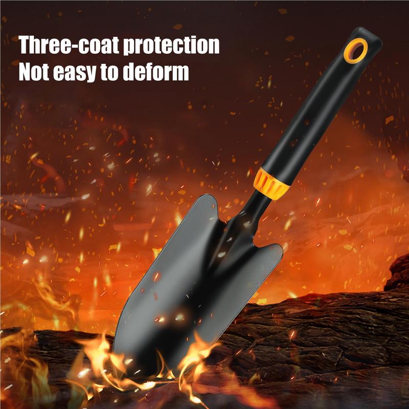 5pcs Garden Hand Tool Set Wide Shovel Hand Cultivator Rake, Double-Side Tiller Plant Tools For Digging Transplanting Weeding