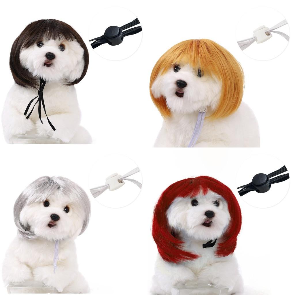 Adorable Pet Wig For Dogs And Cats With Colorful Options For Halloween And Christmas