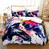 3D Print Anime Tokyo Ghoul Kaneki Ken Bedding Set Printed Duvet Cover Sheet Pillowcase Bed Soft Quilt Cover Full Queen King Size