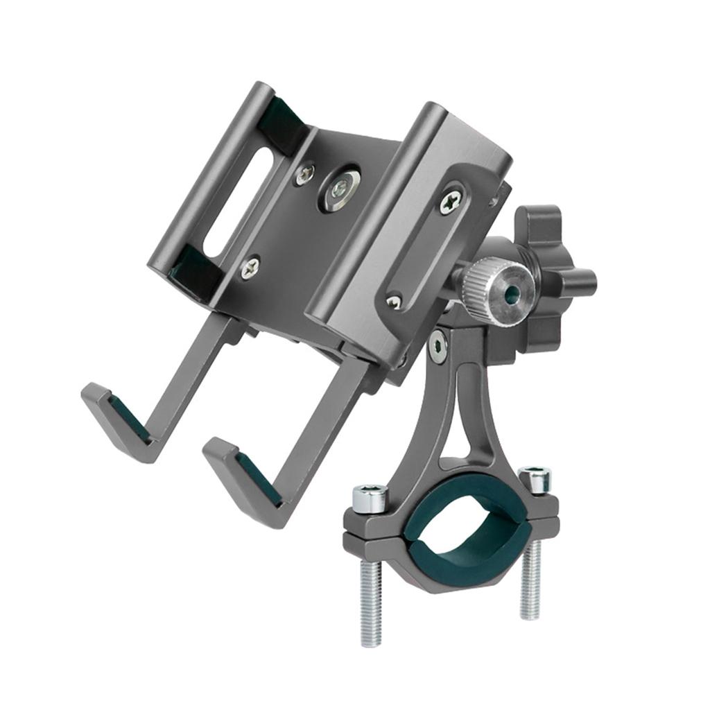 Bicycles Phone Holder Bracket Motorcycle Phone Mount Adjustable Handlebar Cell Phone Clamp Scooter Mobile Phone Clip