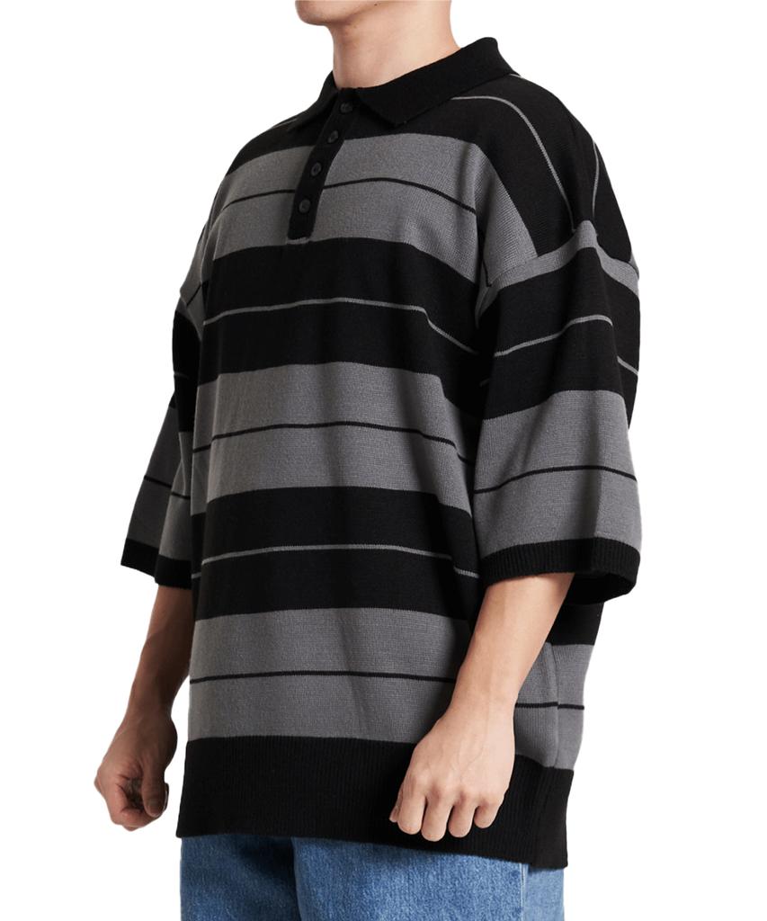 N.Y.P Charlie Brown Polo Knit Man (Charcoal)