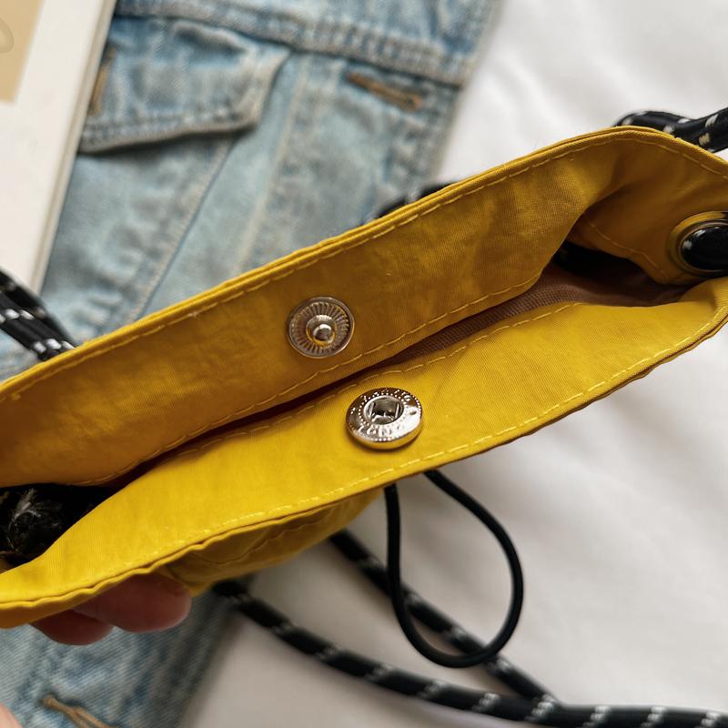 Crossbody Bag Soft Mini Phone Wallet Multifunctional Square Shoulder Bag Crossbody Purse Oxford Purse Messenger Bag